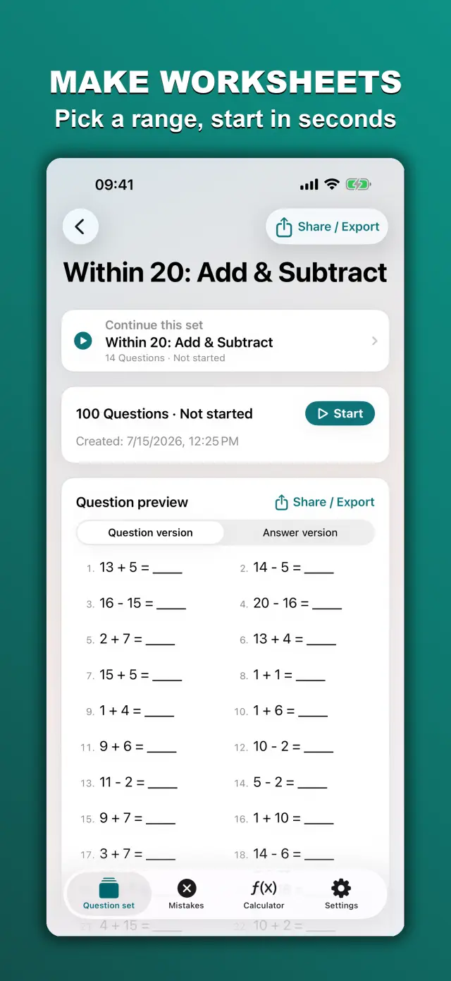 MathBoard — screenshot 1