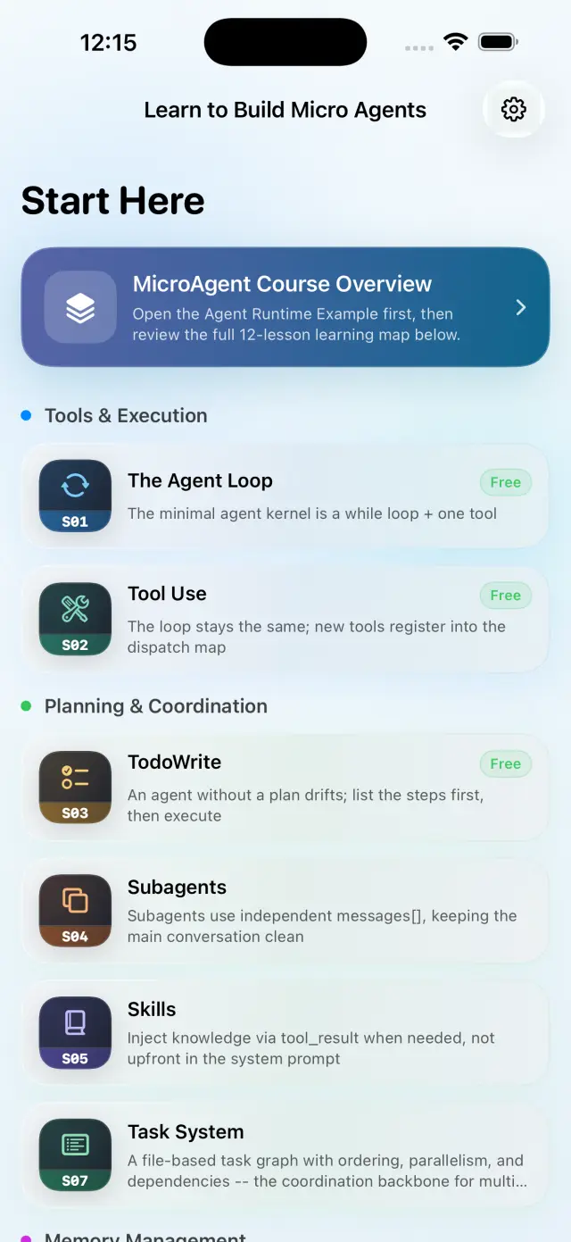 MicroAgent — screenshot 2