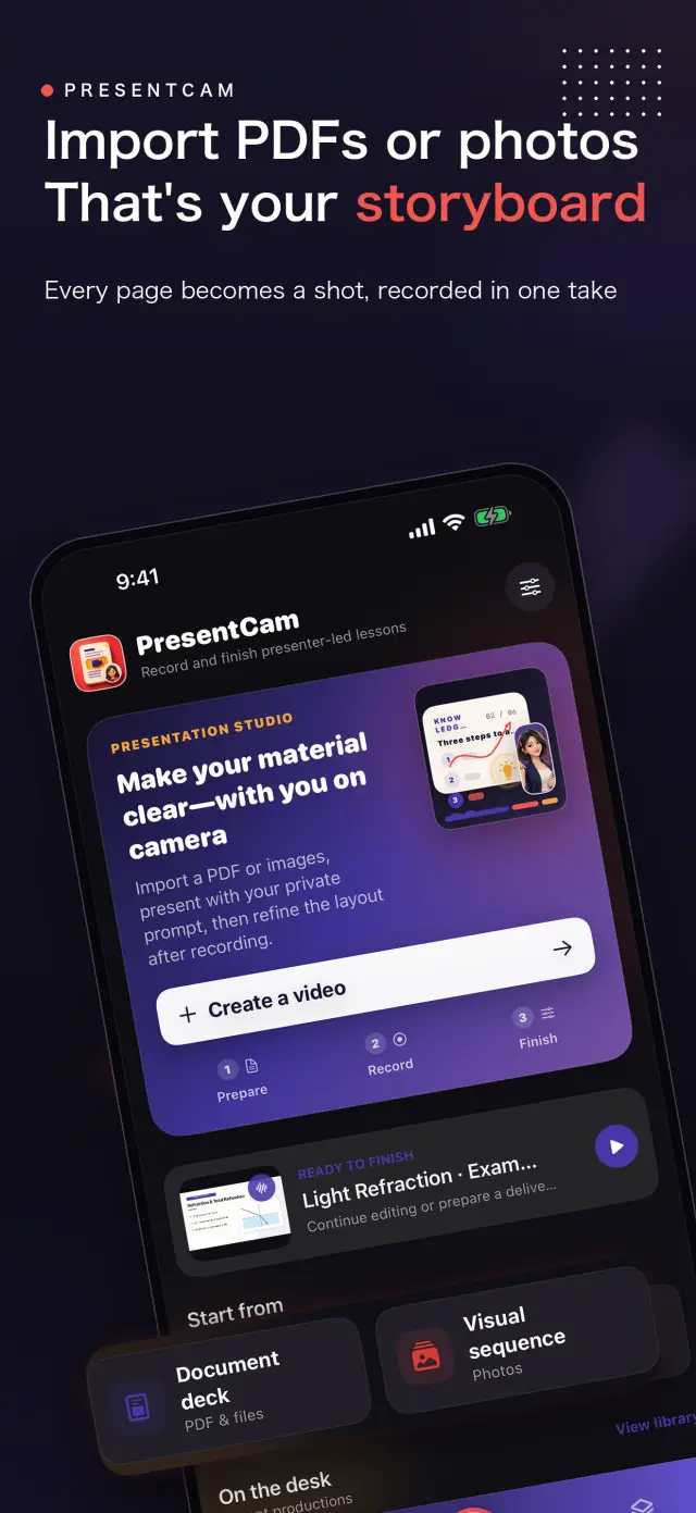 PresentCam — screenshot 1