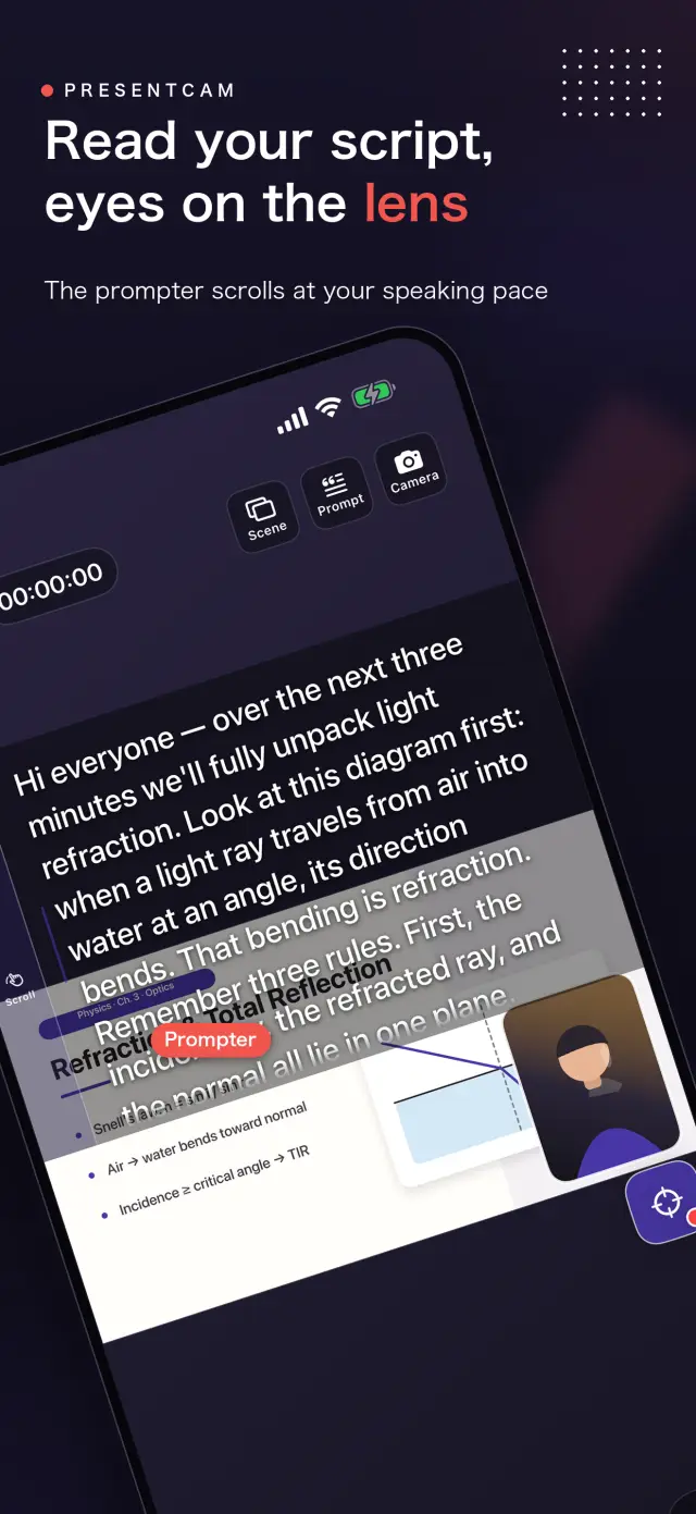 PresentCam — screenshot 2