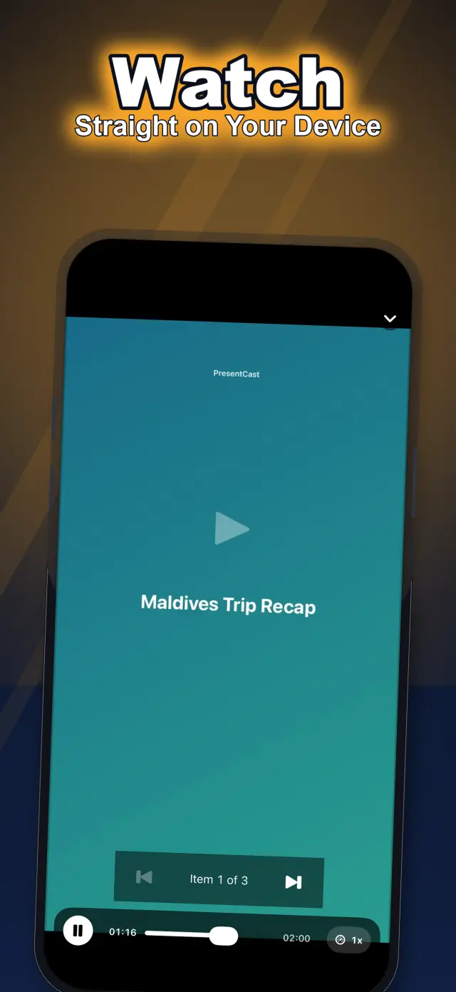 PresentCast — screenshot 2